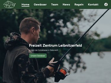 Webseite Freizeitzentrum Leibnitzerfeld